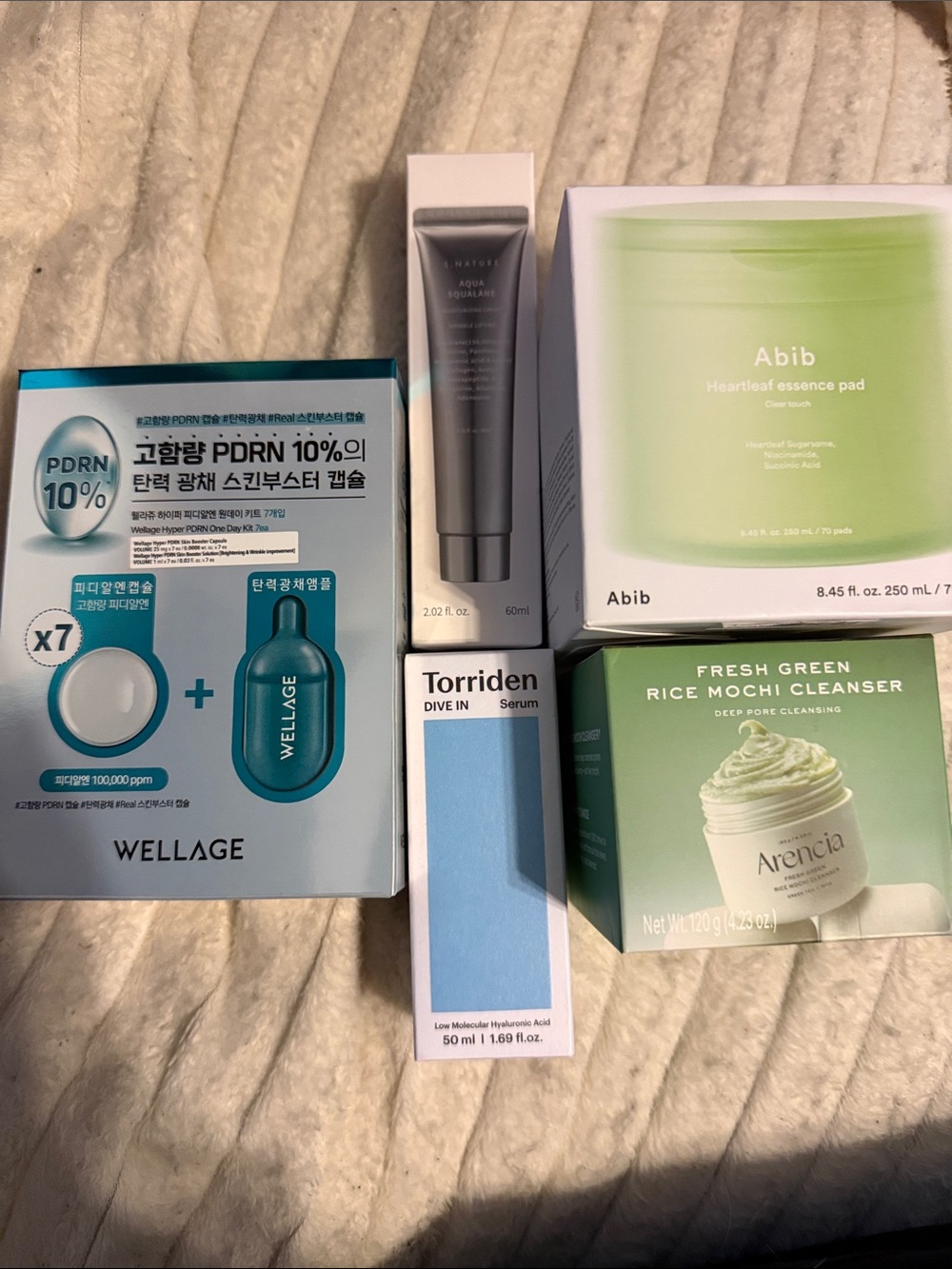 Olive Young Approved 5 Step Glow- Green Skincare Set